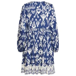 b.young dame kjole BYJASMINA - Medieval Blue Eth Mix Best