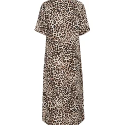 b.young dame kjole BYMMJOELLA - Birch LEOPARD Online