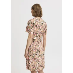 b.young dame kjole BYMMJOELLA - Coral Blush Flower Sale