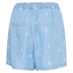 b.young dame shorts BYKOSMO - Light Blue Denim Online