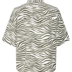 b.young dame skjorte BYFALAKKA - Animal Kalamata Mix New