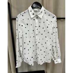 b.young dame skjorte BYJADIS - Black Mix Sale