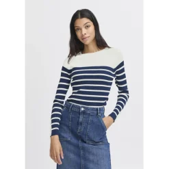 b.young dame strik BYMMORLA - Marshmallow Mix Sale