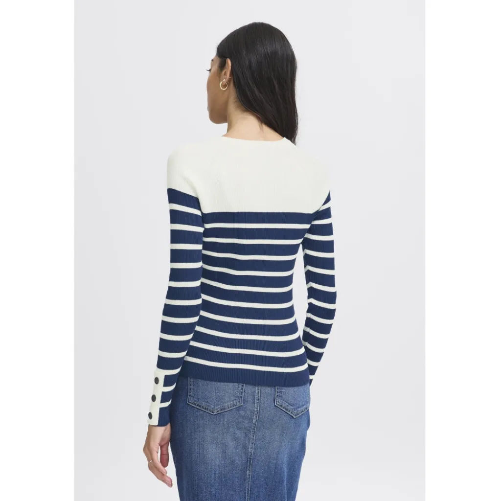 b.young dame strik BYMMORLA - Marshmallow Mix Sale