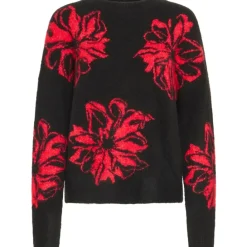 b.young DAME SWEATER BYOMEA - Black Mix