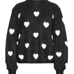 b.young dame sweatshirt BXMINYA - Off White Mix Clearance