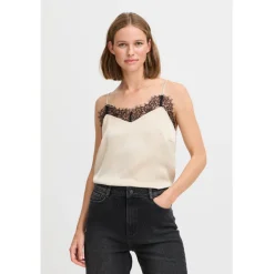 b.young dame top BYFLAIR - Cement Best