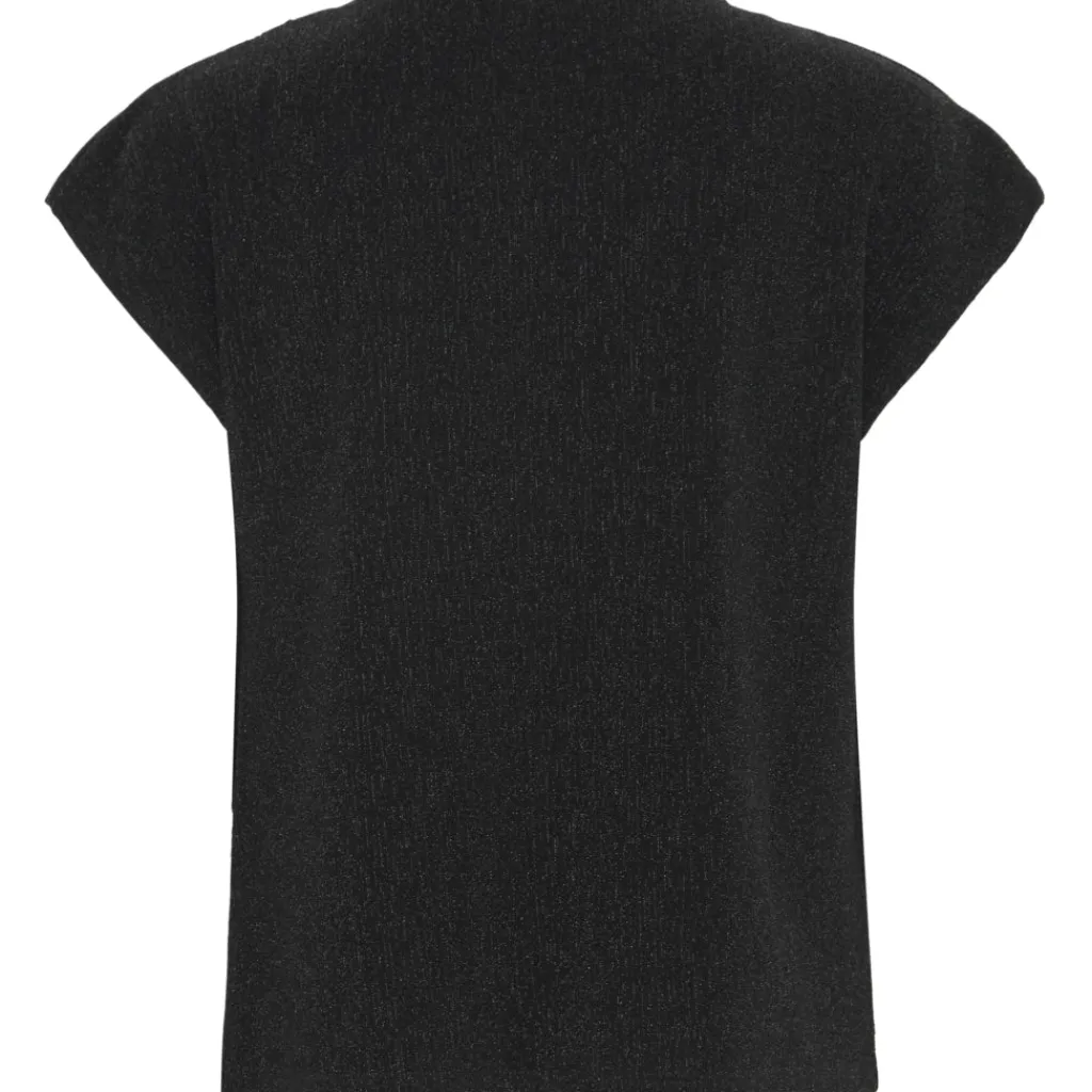 b.young dame top BYSHILOH - Black Mix Outlet