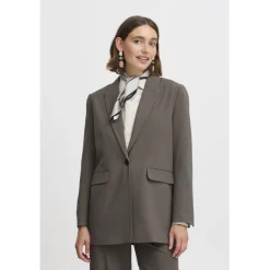 b.young dame tørklæde BAVILKE - Marshmallow Mix Best