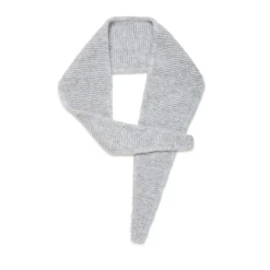 b.young dame tørklæde BYVALMA - Light Grey Melange Best