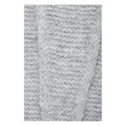 b.young dame tørklæde BYVALMA - Light Grey Melange Best