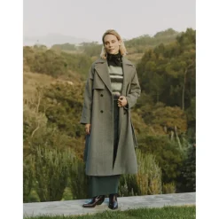 b.young dame tørklæde BYVIKSI - Black Melange Clearance