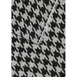 b.young dame tørklæde BYVILEAVES - Black Mix Discount