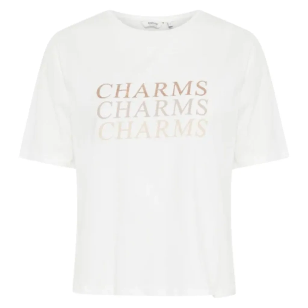 b.young dame t-shirt BXREXI - Off White Online