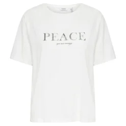 b.young dame t-shirt BXREXI - Off White Hot