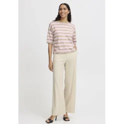 b.young dame t-shirt BYMMORLA - Roseate Spoonbill Mix Hot