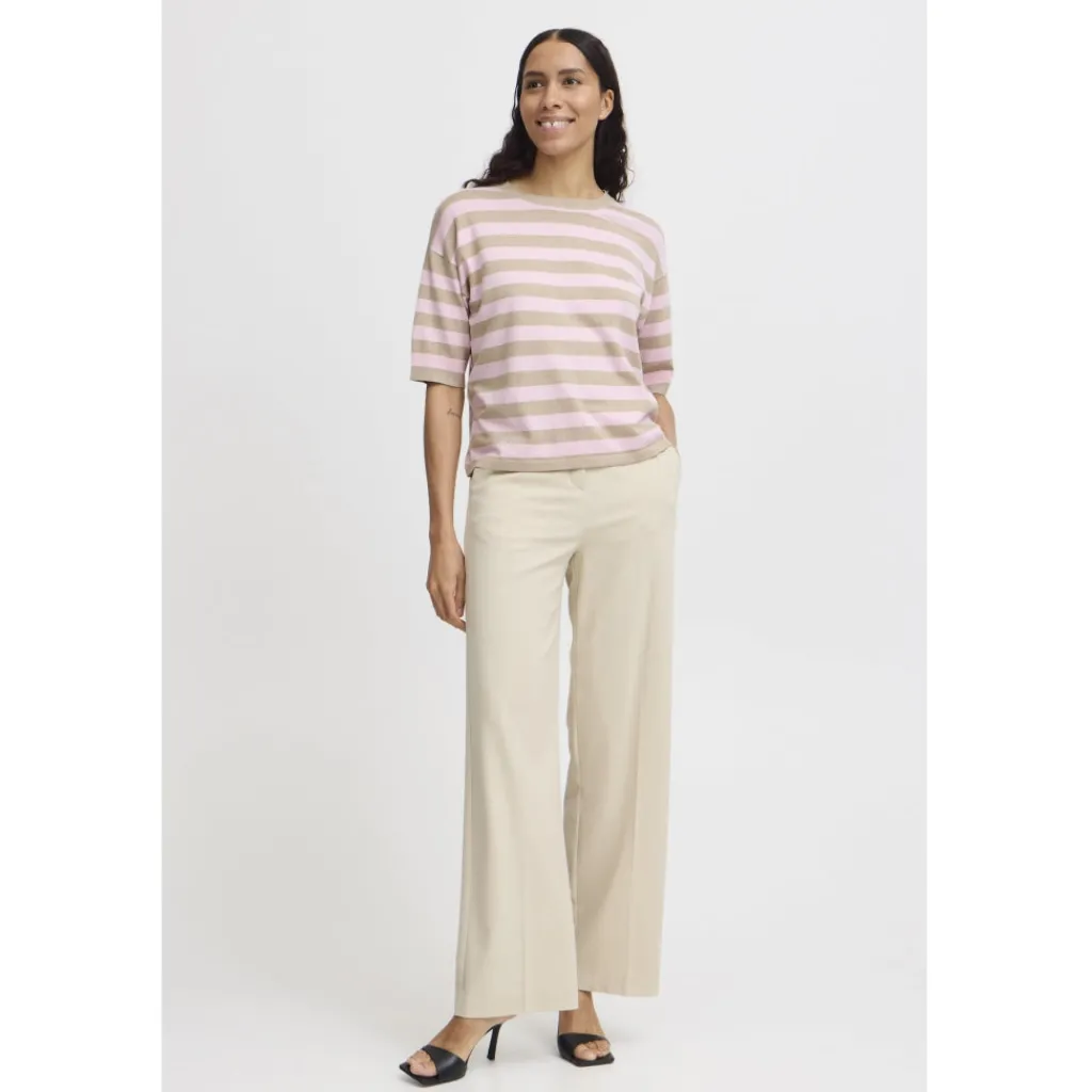 b.young dame t-shirt BYMMORLA - Roseate Spoonbill Mix Hot