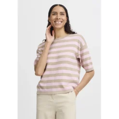 b.young dame t-shirt BYMMORLA - Roseate Spoonbill Mix Hot