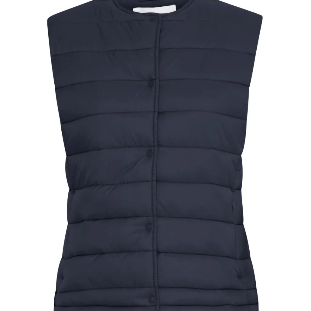 b.young B:YOUNG dame vest BYBERTA - Blue Hot