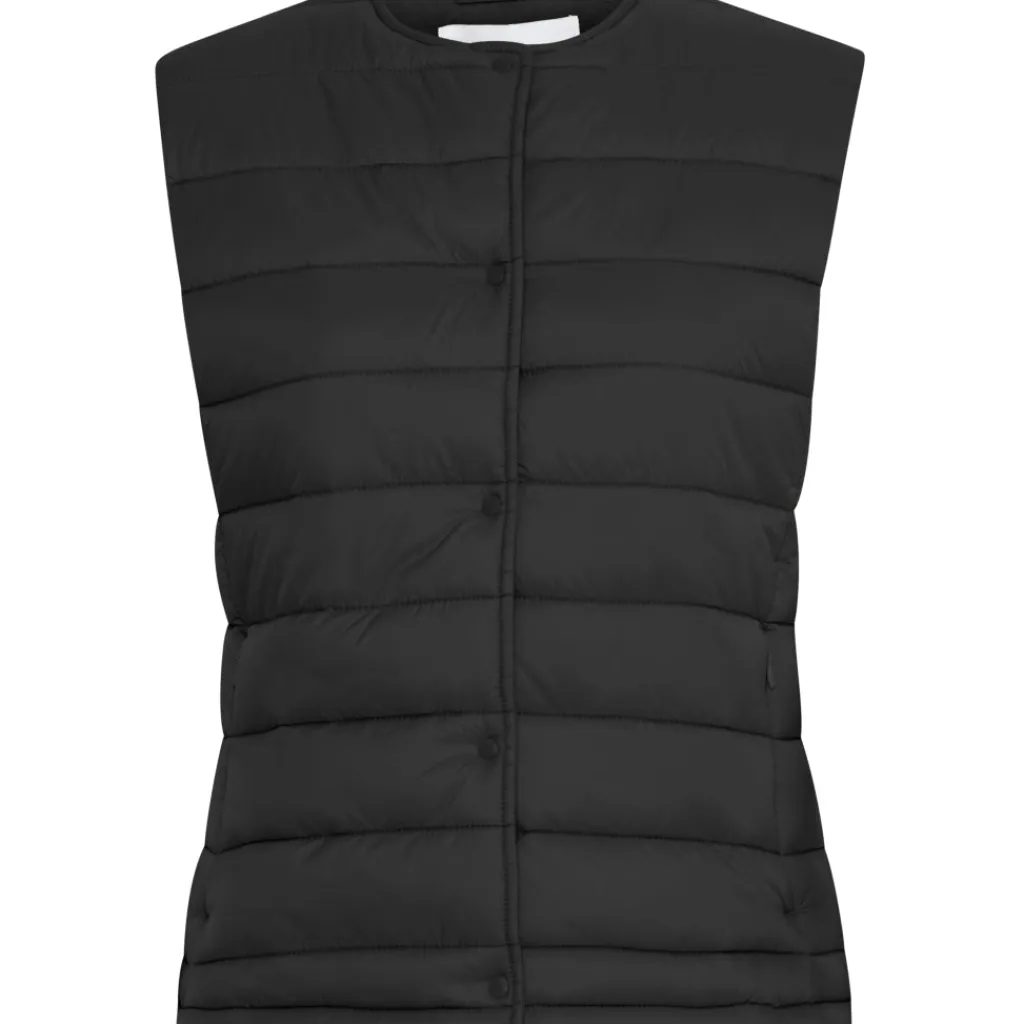 b.young B:YOUNG dame vest BYBERTA - Black Discount