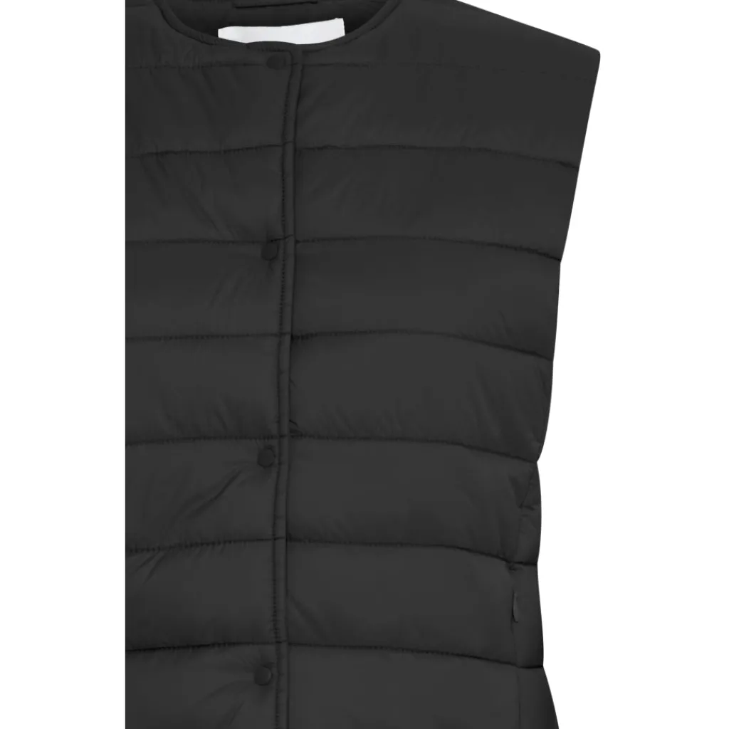 b.young B:YOUNG dame vest BYBERTA - Black Discount