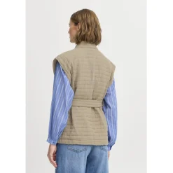 b.young dame vest BYESTINO - Roasted Cashew Sale