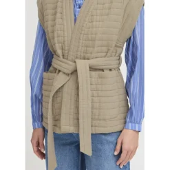 b.young dame vest BYESTINO - Roasted Cashew Sale
