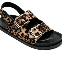 SHOES Caprine Dame Sandaler 3776 - Leopard Online