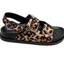 SHOES Caprine Dame Sandaler 3776 - Leopard Online