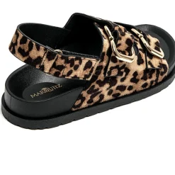 SHOES Caprine Dame Sandaler 3776 - Leopard Online