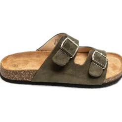 SHOES Cassiope dame sandaler 2751 - Army Green Discount