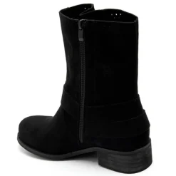 SHOES Celine Dame bikerstøvler 9635A - Black New