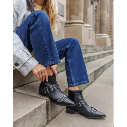 SHOES Charlie dame støvler 6392 - Black Sale