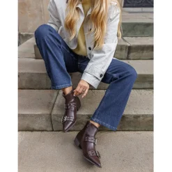 SHOES Charlie dame støvler 6392 - Brown Outlet