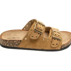 SHOES Cyrille dame sandaler 1150 - Camel Hot
