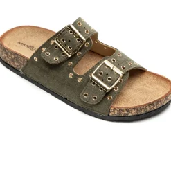 SHOES Cyrille dame sandaler 1150 - Green Clearance