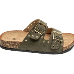 SHOES Cyrille dame sandaler 1150 - Green Clearance