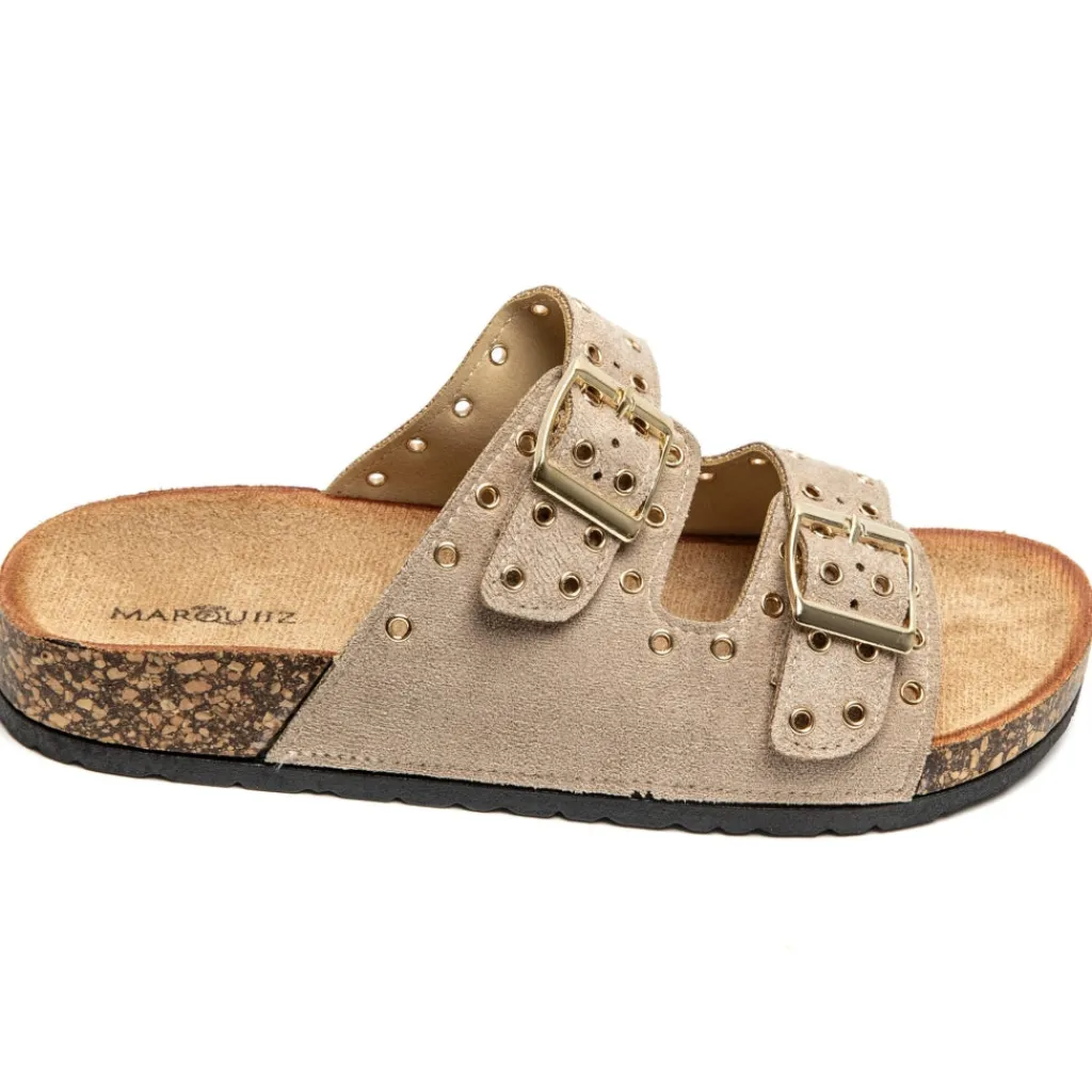 SHOES Cyrille dame sandaler 1150 - Kaki Best