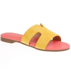 SHOES Dame sandal 5121 - Yellow Online