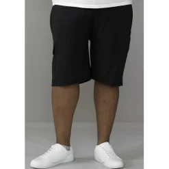 Duke Clothing DUKE D555 Shorts Herre John Plus - Black Clearance
