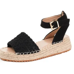 SHOES Eline dame sandal 77-529 - Black Sale