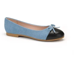 SHOES Elise dame ballerinasko 8189 - Blue Hot