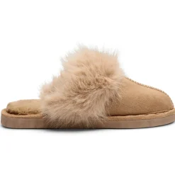 SHOES Ellie hjemmesko YL-95 - Camel Sale