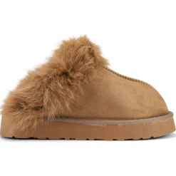 SHOES Emilia dame hjemmesko YL-322 - Kaki Clearance