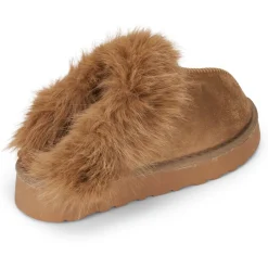 SHOES Emilia dame hjemmesko YL-322 - Kaki Clearance