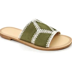 SHOES Emilie dame sandaler DM429 - Green Best
