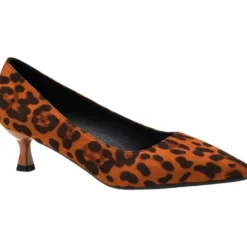 SHOES Estelle dame sko 8235 - Leopard Sale