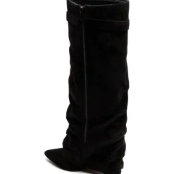 SHOES Faith dame støvler 7665A-1 - Black Outlet