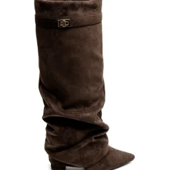 SHOES Faith dame støvler 7665A-1 - Brown Hot