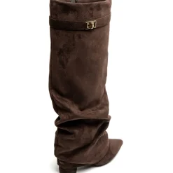 SHOES Faith dame støvler 7665A-1 - Brown Hot